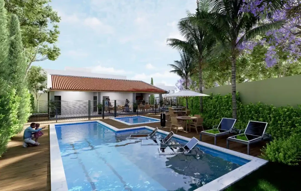 Piscina adulto e infantil