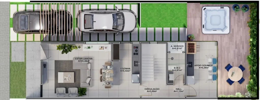 Planta Pavimento Térreo
