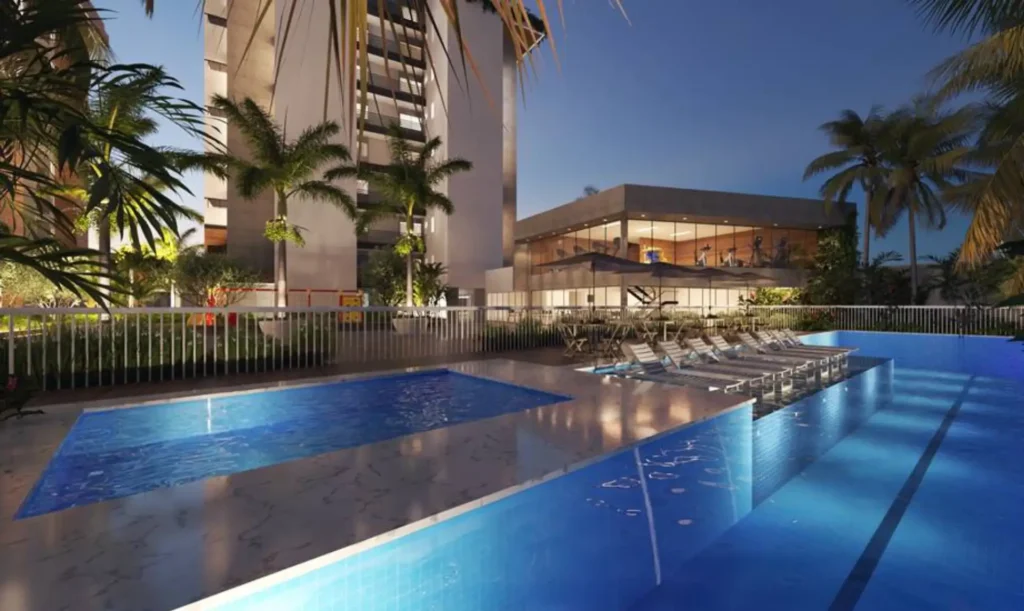 Piscina adulto<br>e infantil
