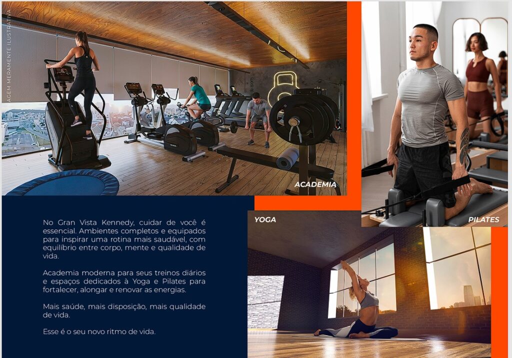 Espaço Fitness<br>climatizado